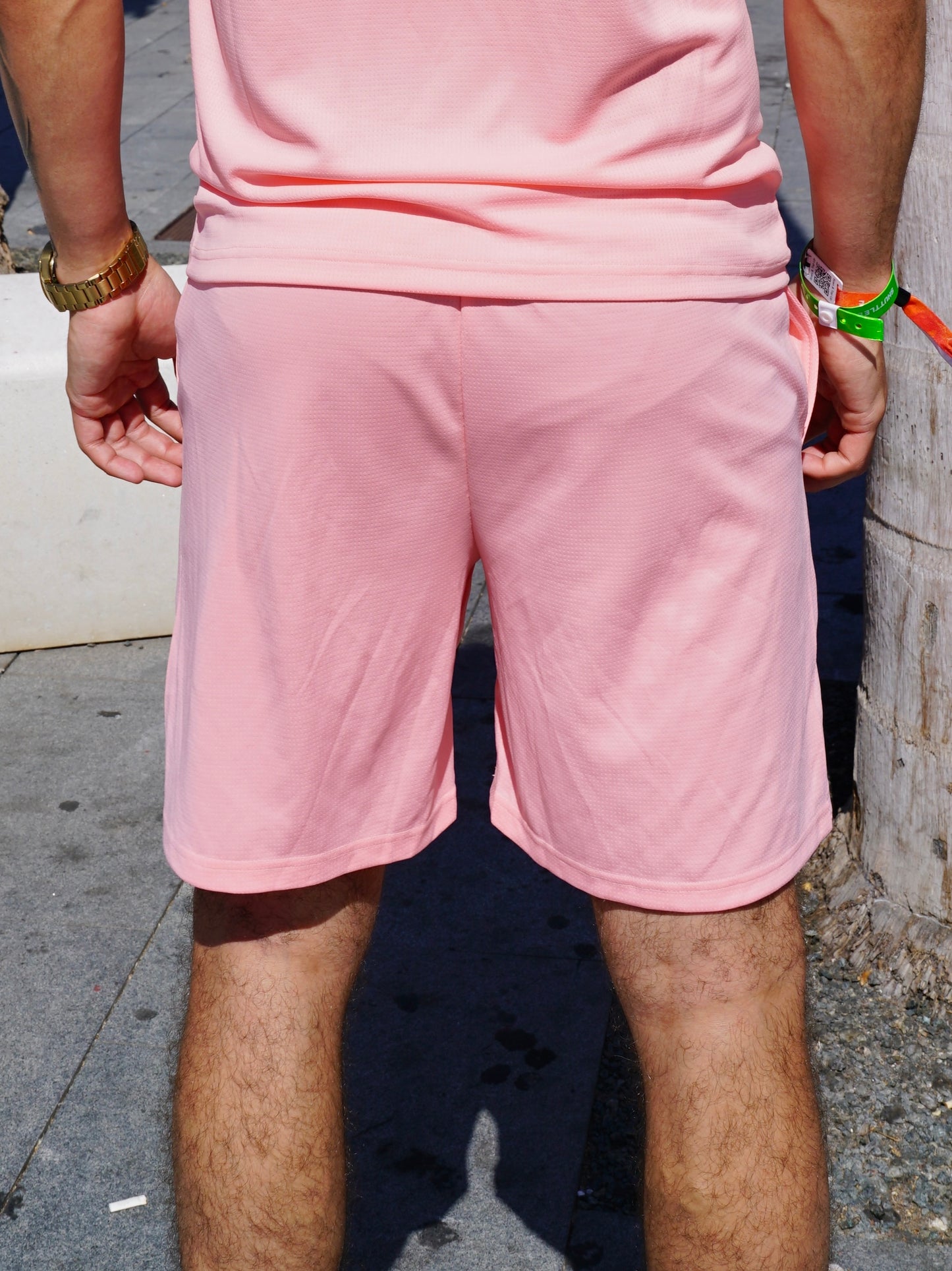 Active Shorts - Pink Foam