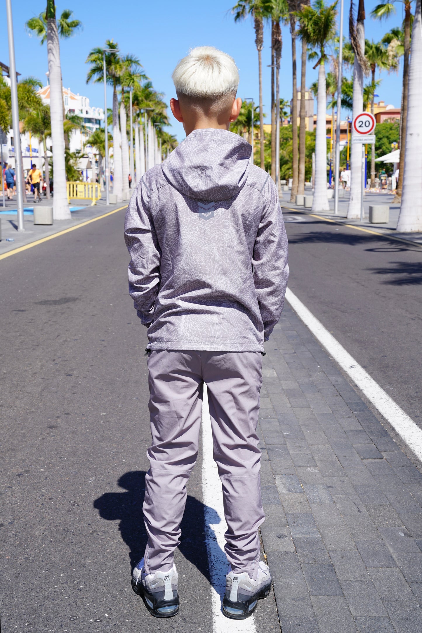 Junior Hyperweb Jacket & Bottoms Set