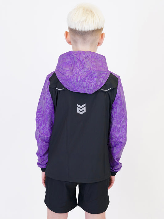 Juniors Aura Jacket - Black / Purple