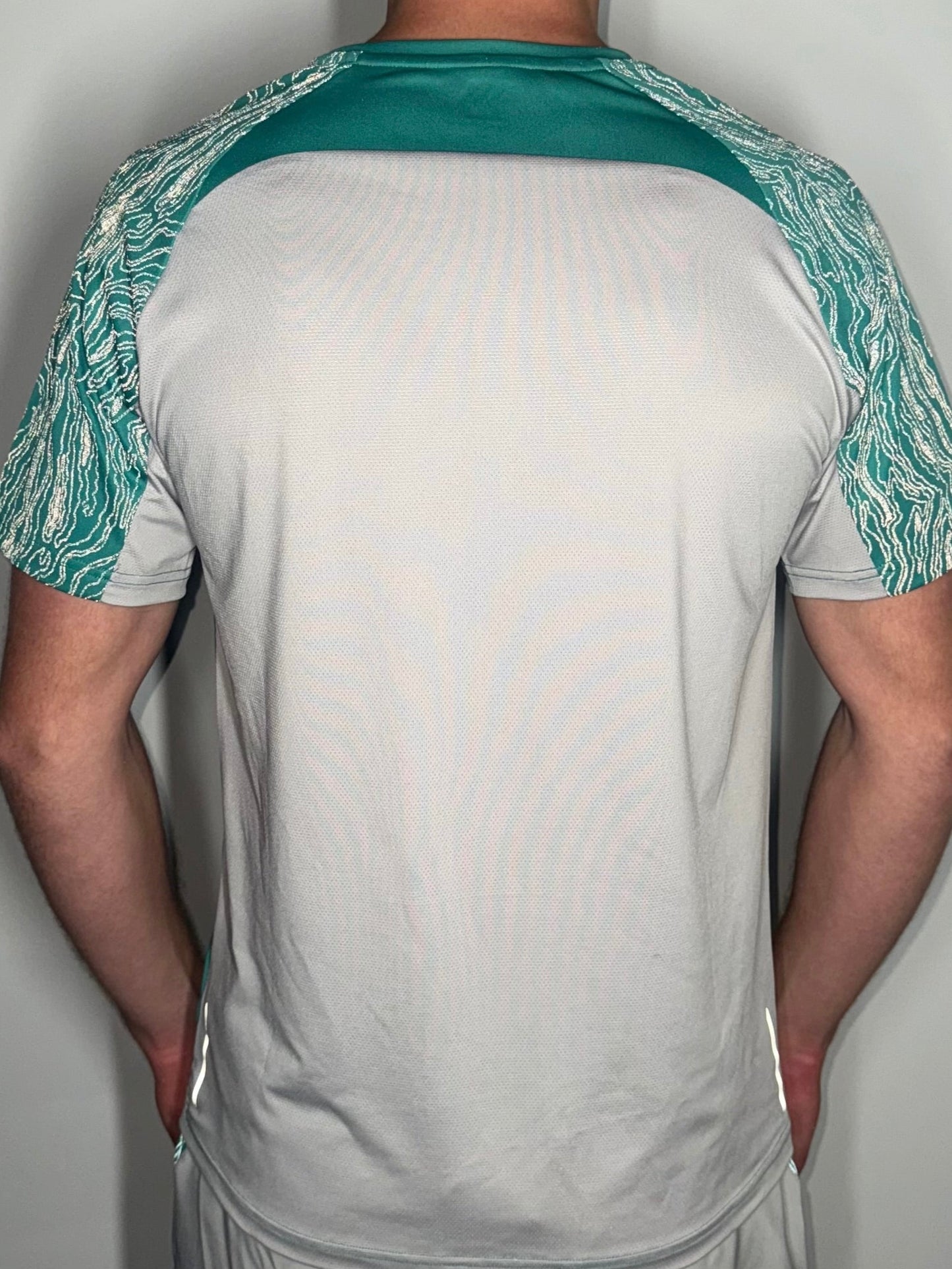 Vorley T-shirt - Grey/Mint