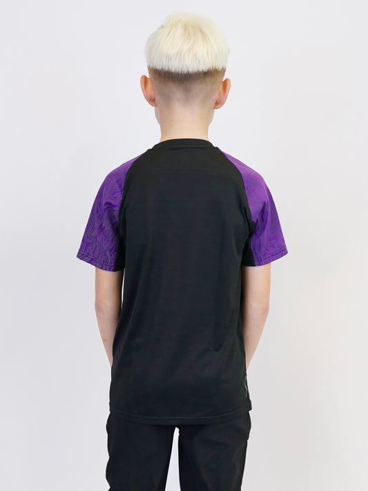 Juniors Aura T-shirt - Black / Purple