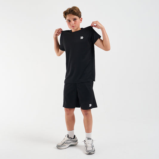 Active Tee - Black (Junior)