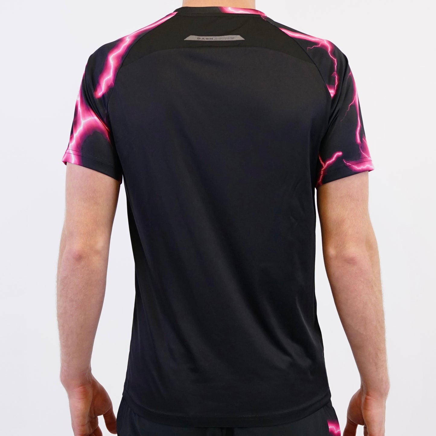 Lightning T-shirt - Black / Pink