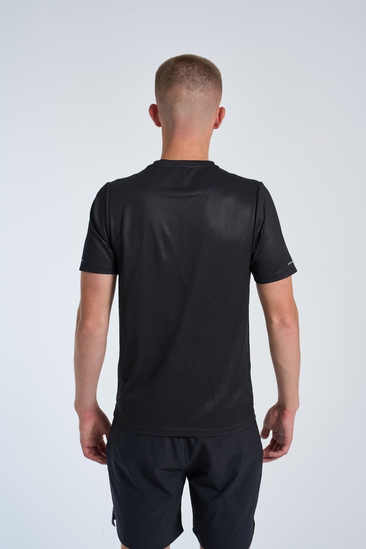 Splatter T-shirt - Black/Neon
