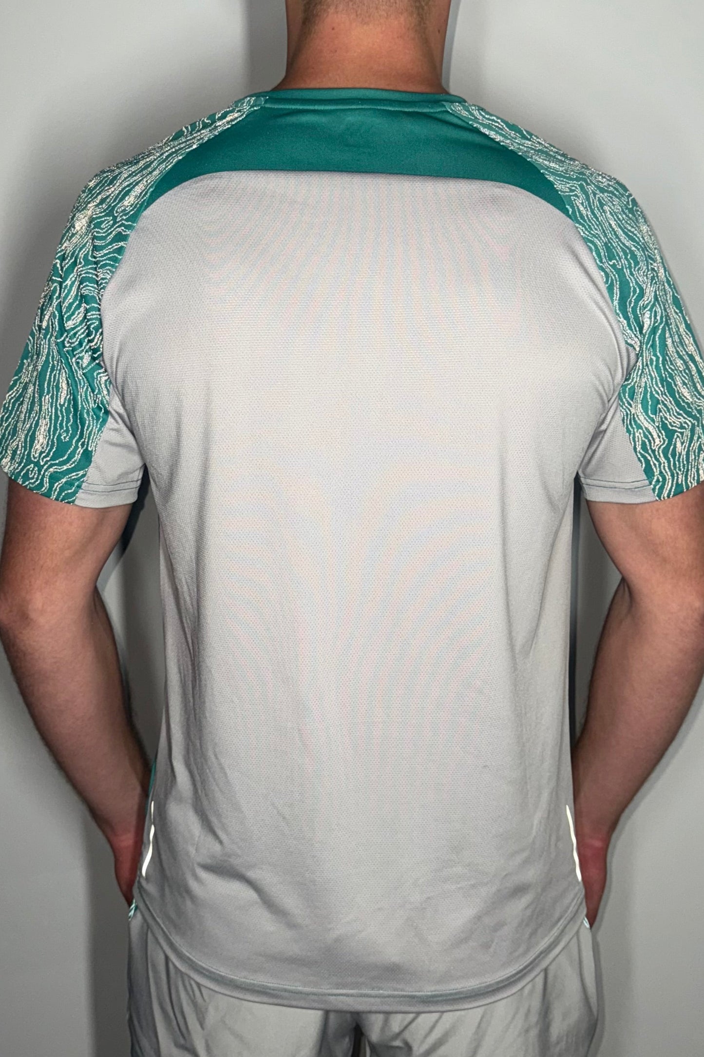 Vorley T-shirt - Grey/Mint