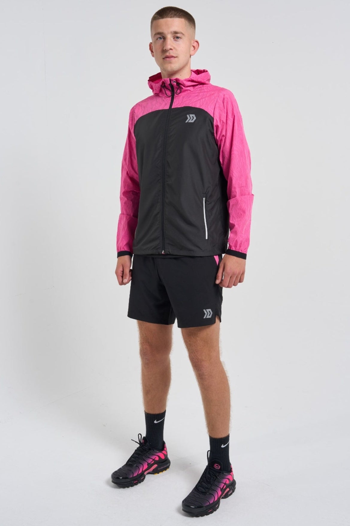 Vorley Jacket - Black/Pink