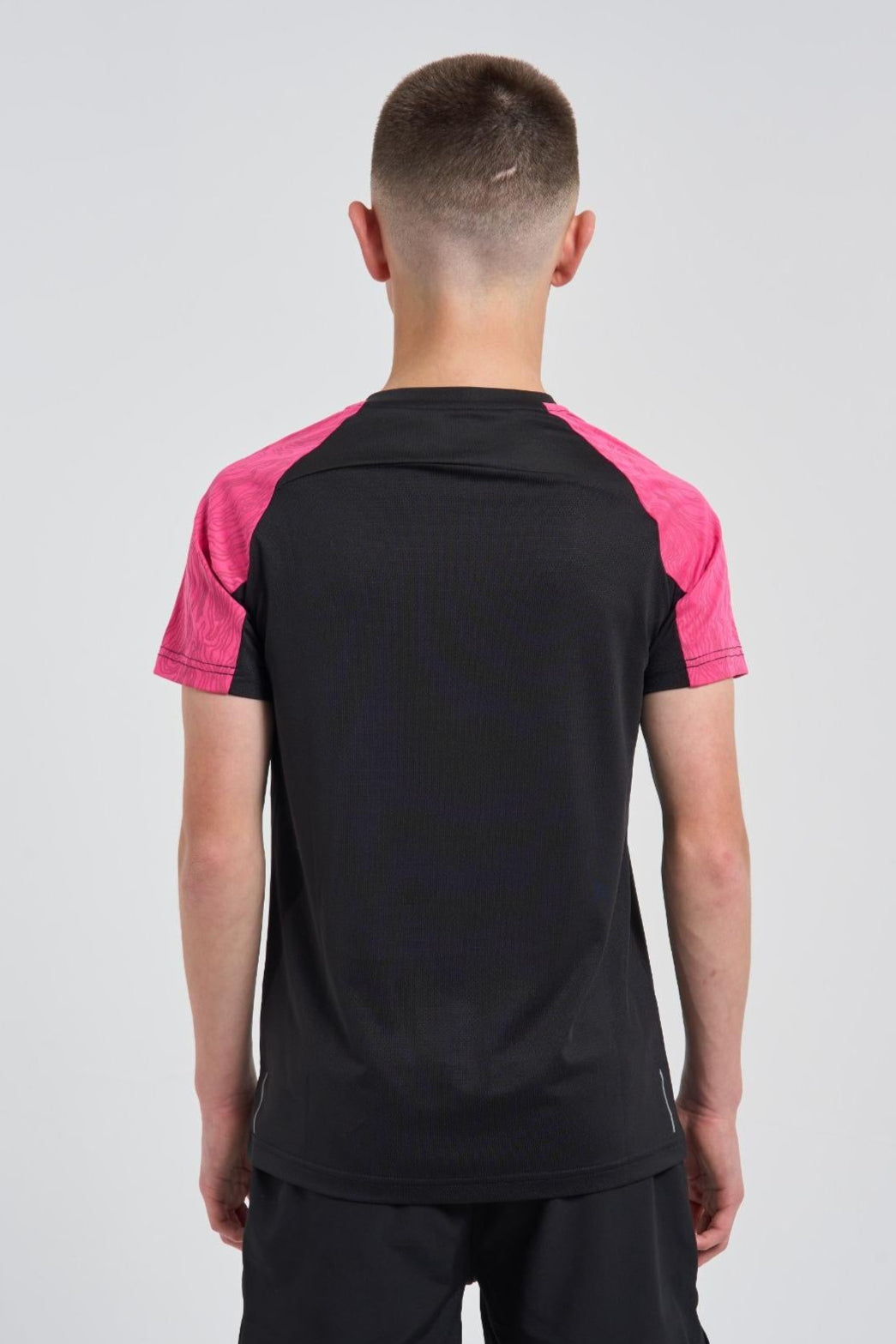 Juniors Vorley T-shirt - Black/Pink