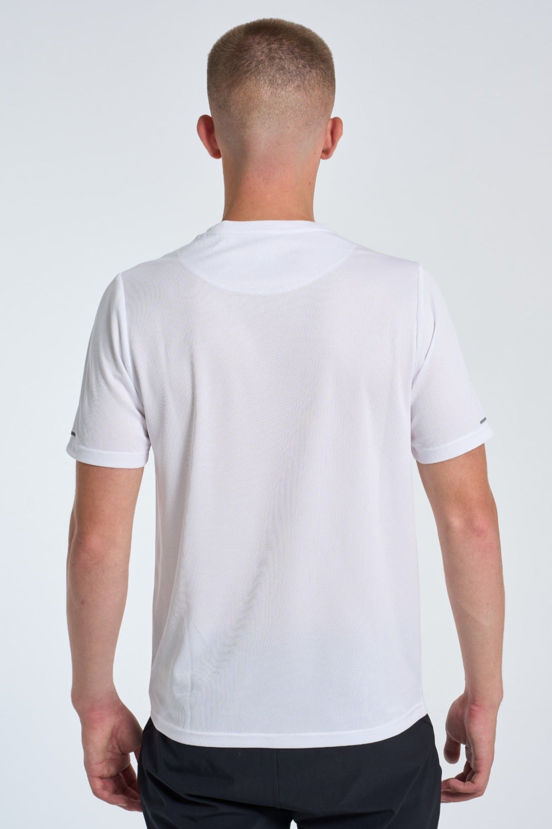 Splatter T-shirt - White/Aqua