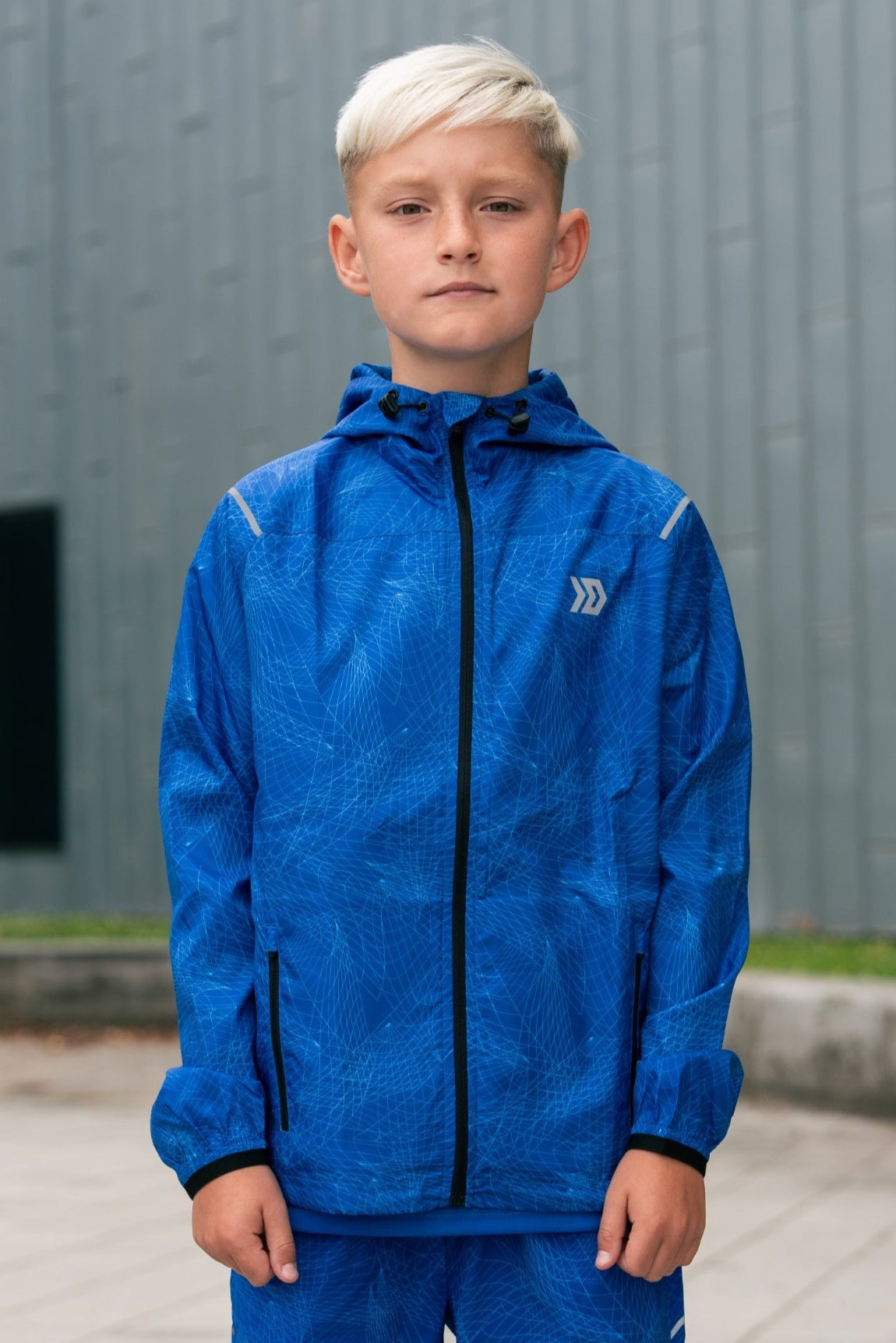 Junior Hyperweb Jacket - Royal Blue