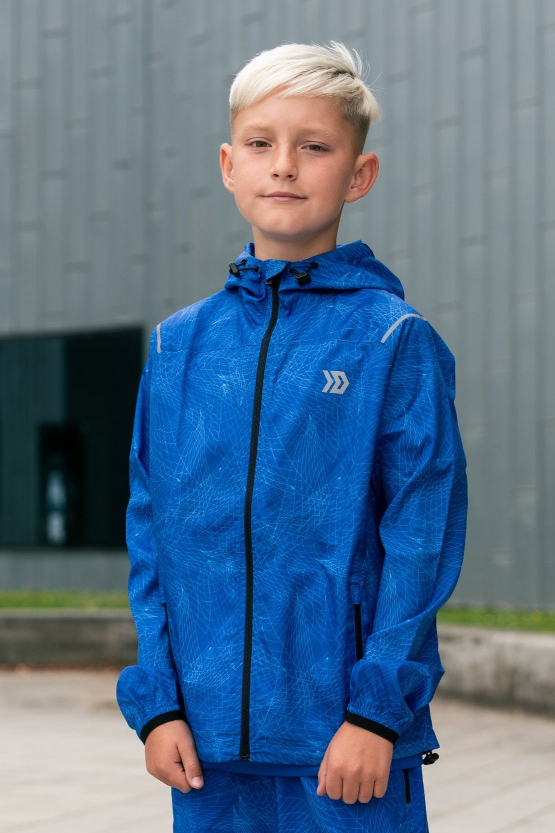 Junior Hyperweb Jacket - Royal Blue