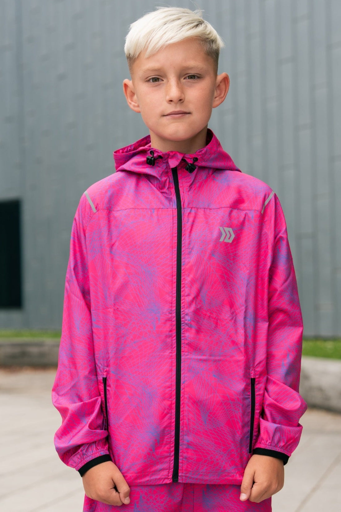 Juniors Hyperweb Jacket - Pink