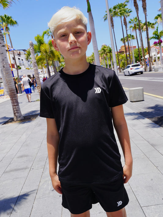 Active Tee - Black (Junior)