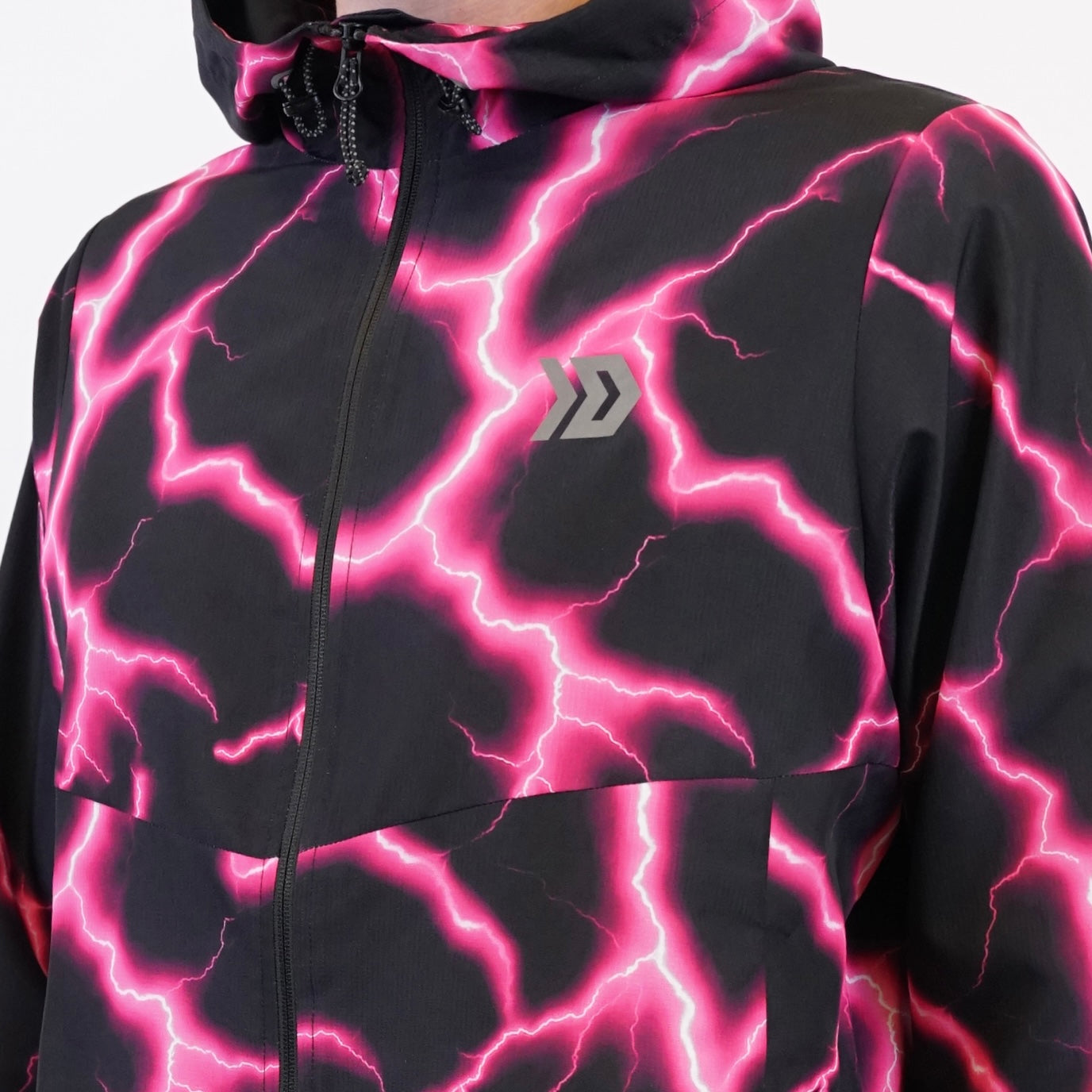 Lightning Jacket - Black / Pink