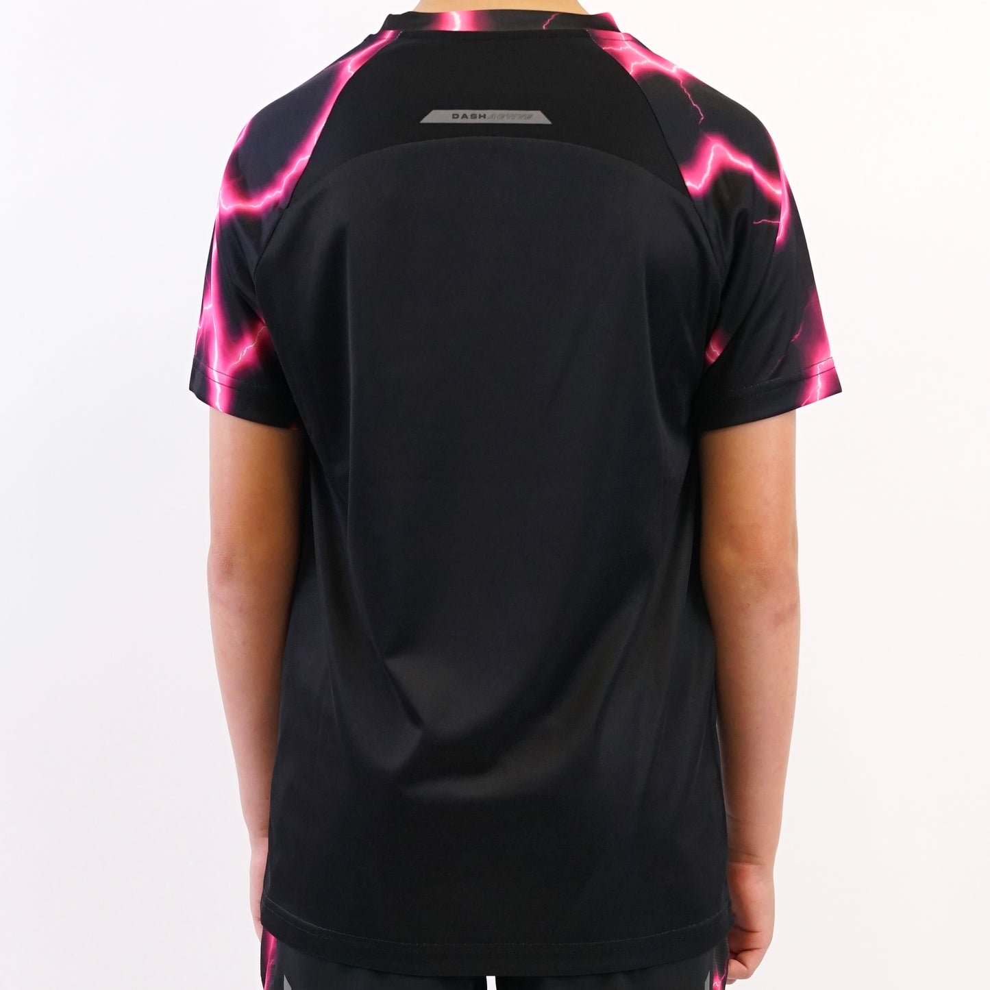 Juniors Lightning T-shirt - Black / Pink