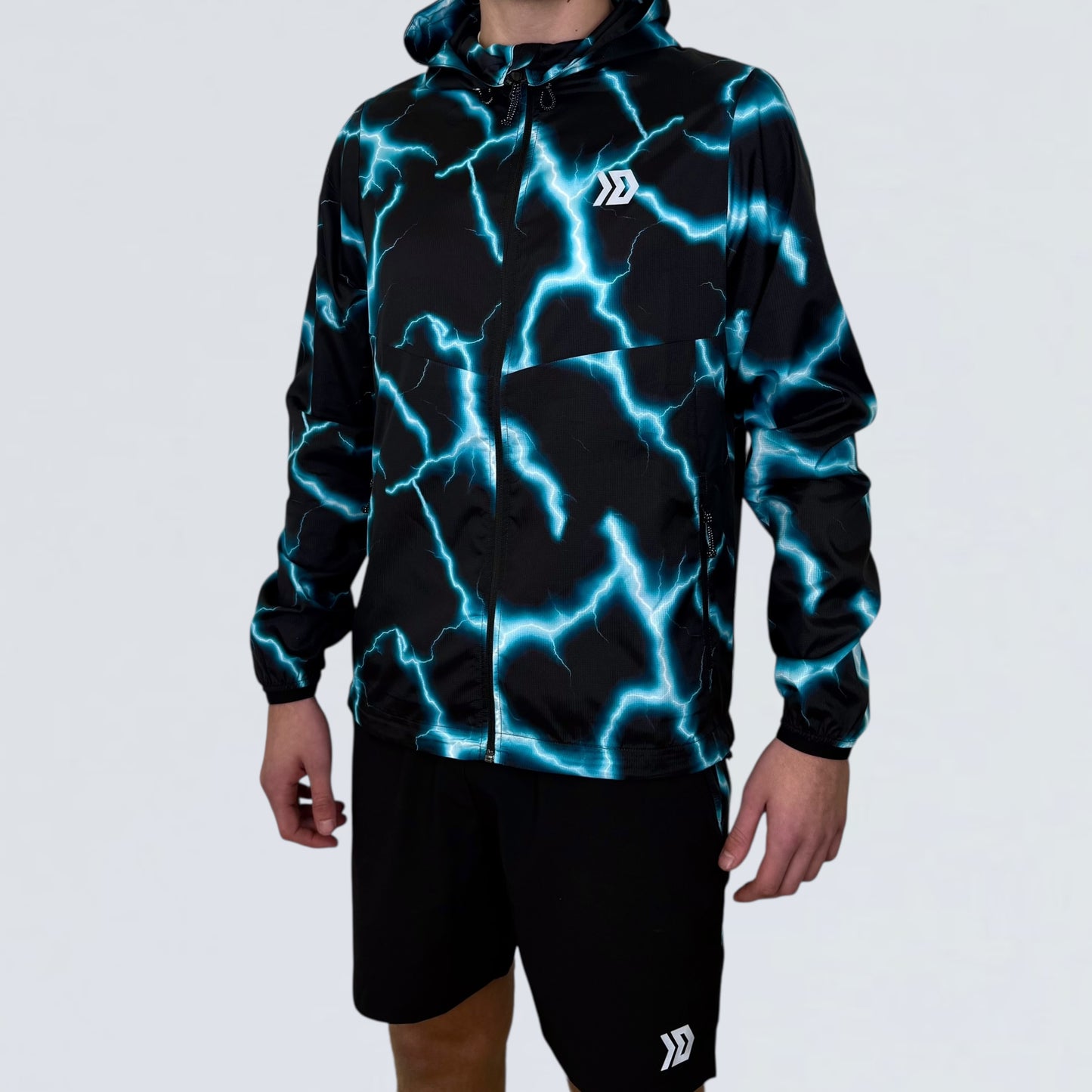 Lightning Jacket - Black / Blue