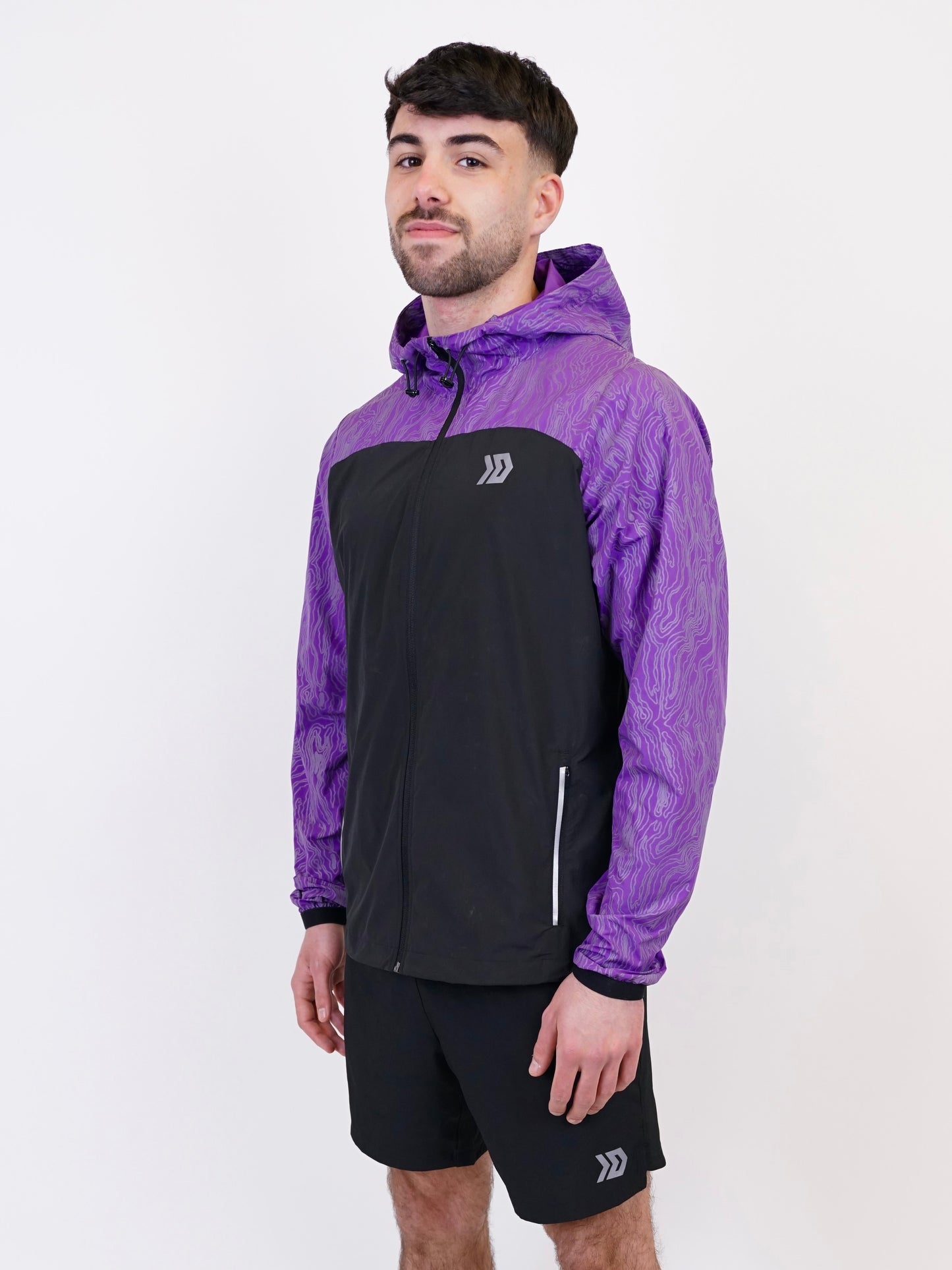 Aura Jacket - Black / Purple