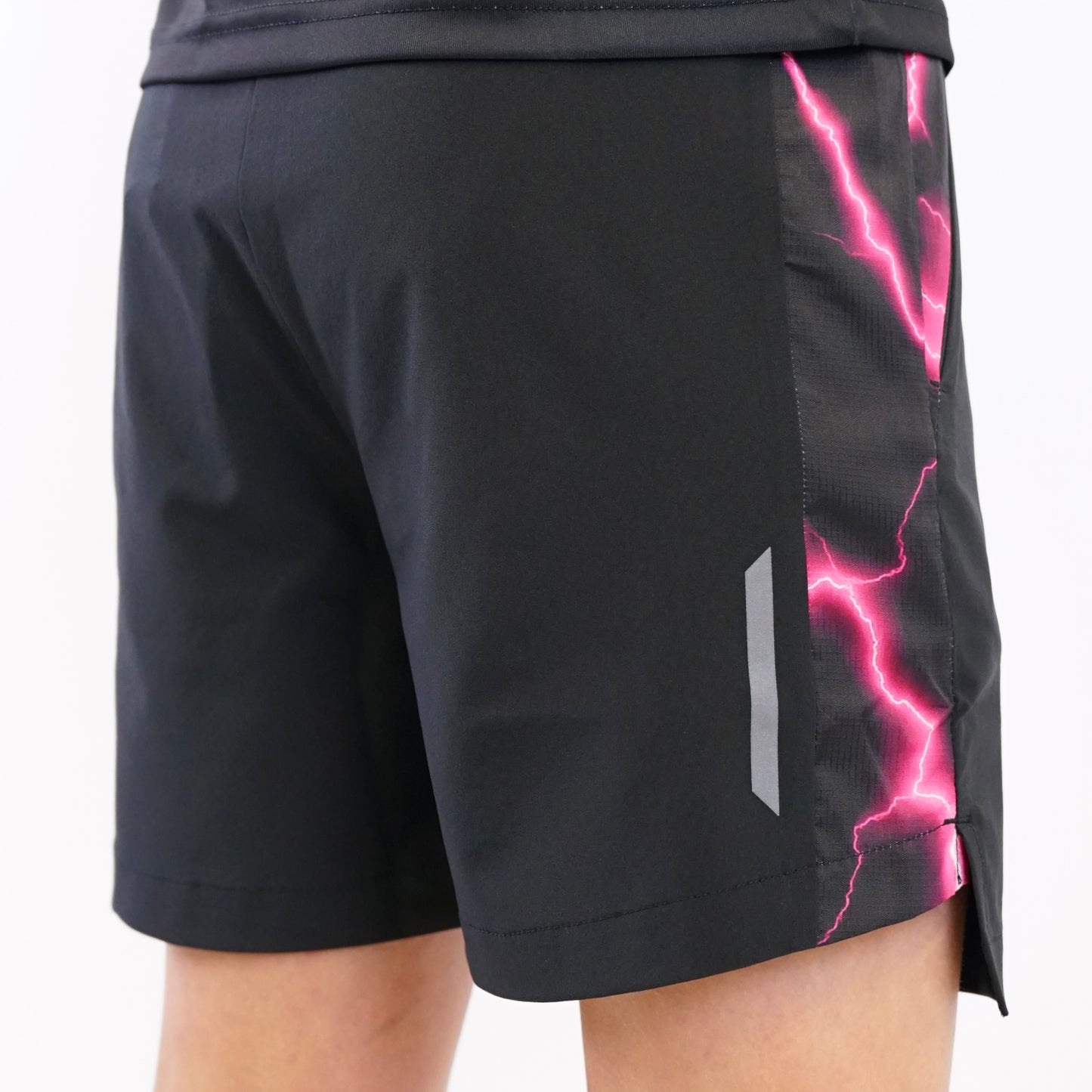 Juniors Lightning Shorts - Black / Pink