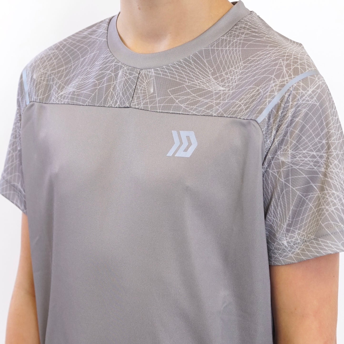 Juniors Hyperweb T-shirt - Grey