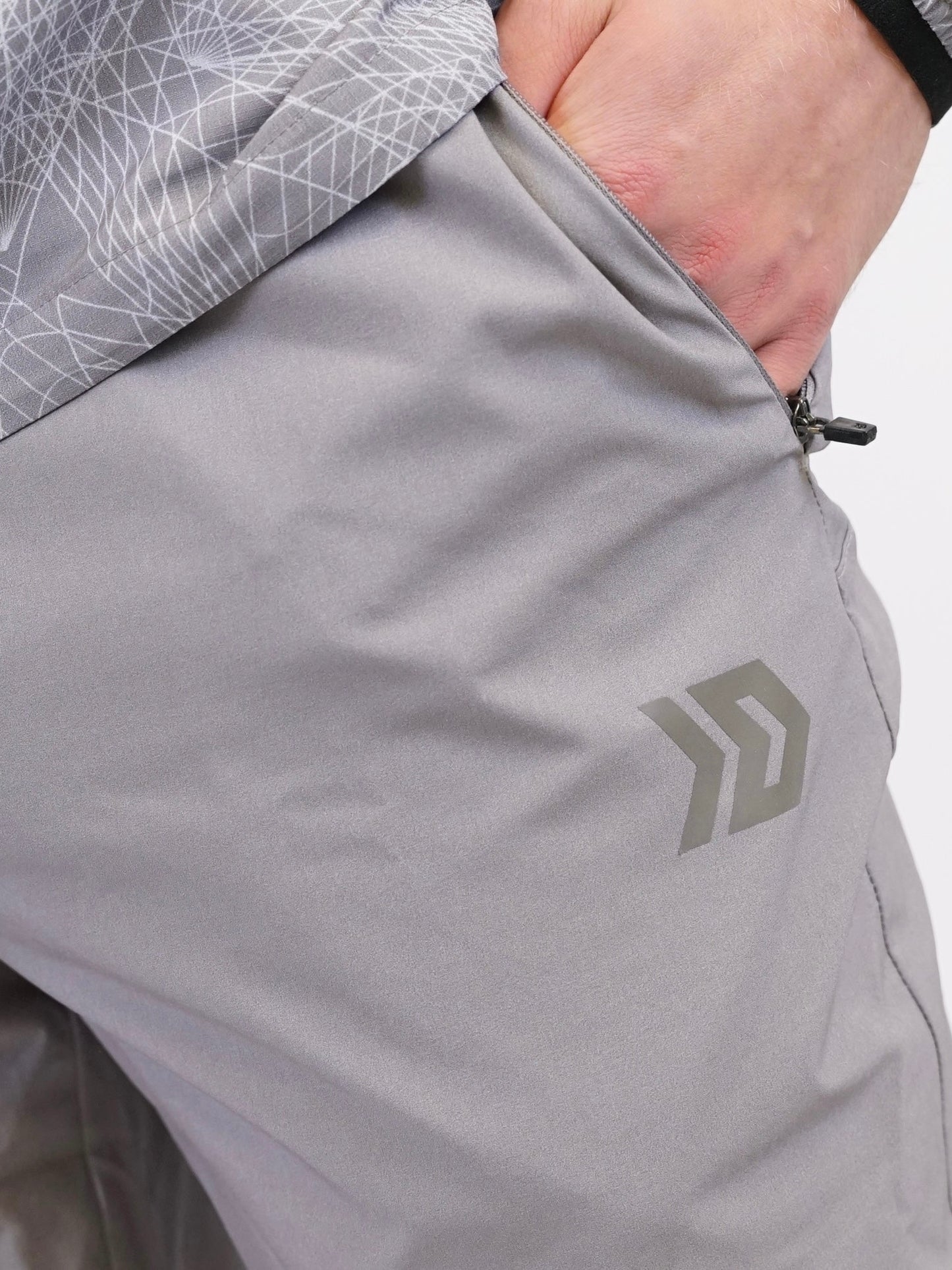 Hyperweb Jacket & Bottoms Set - Grey