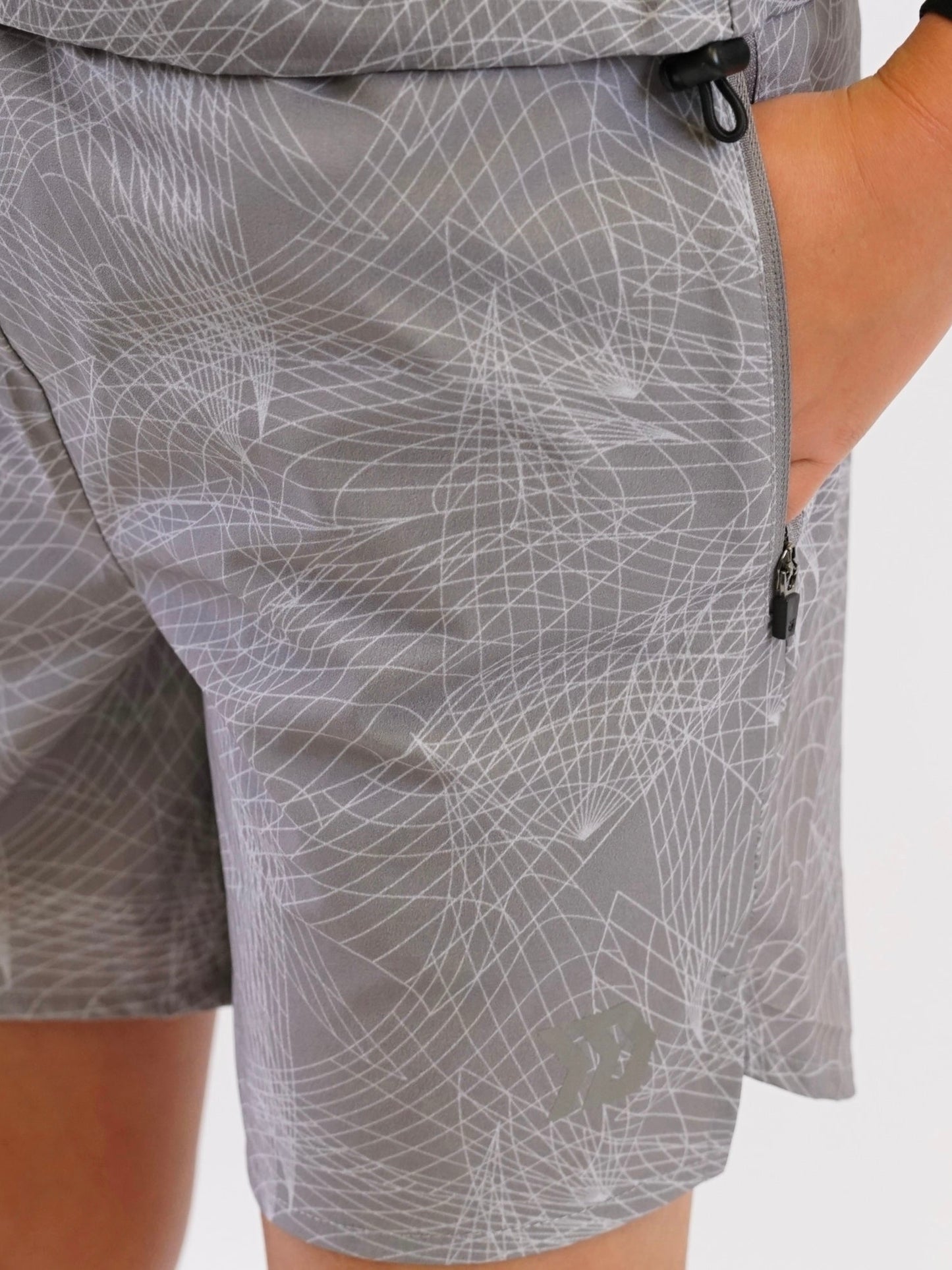 Junior Hyperweb Short - Grey