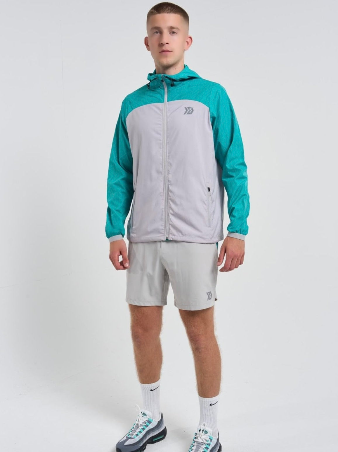 Vorley Jacket - Grey/Mint