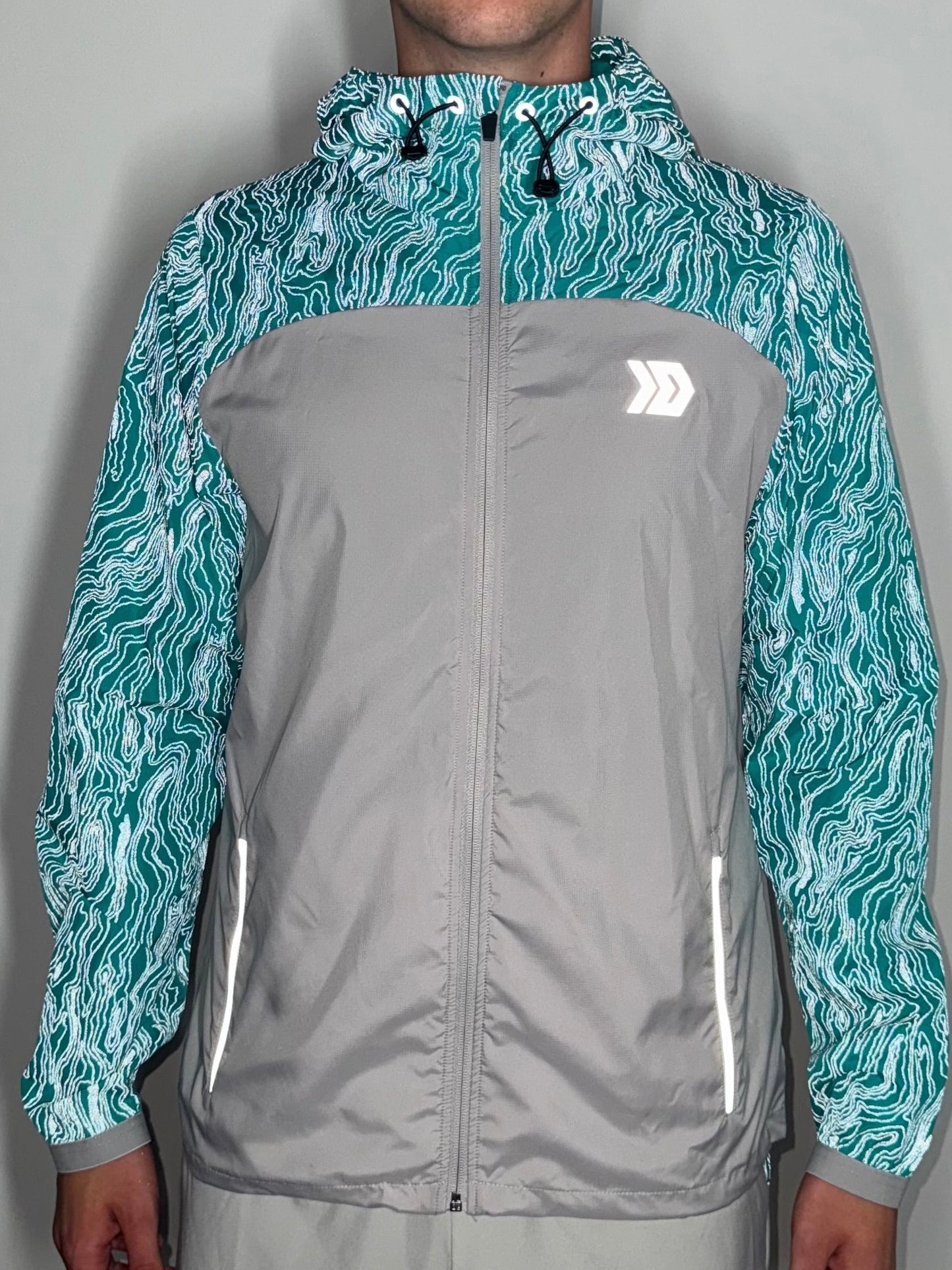 Vorley Jacket - Grey/Mint