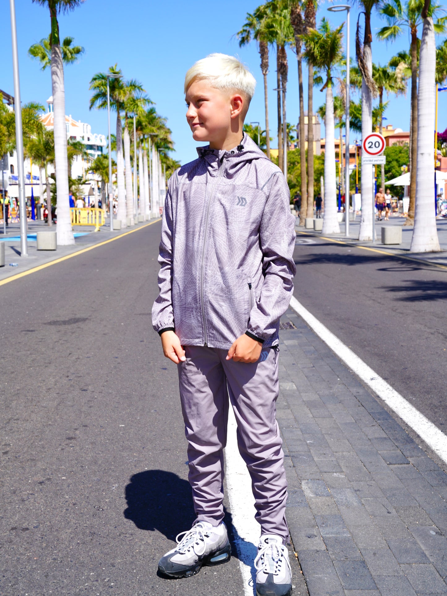 Junior Hyperweb Jacket & Bottoms Set