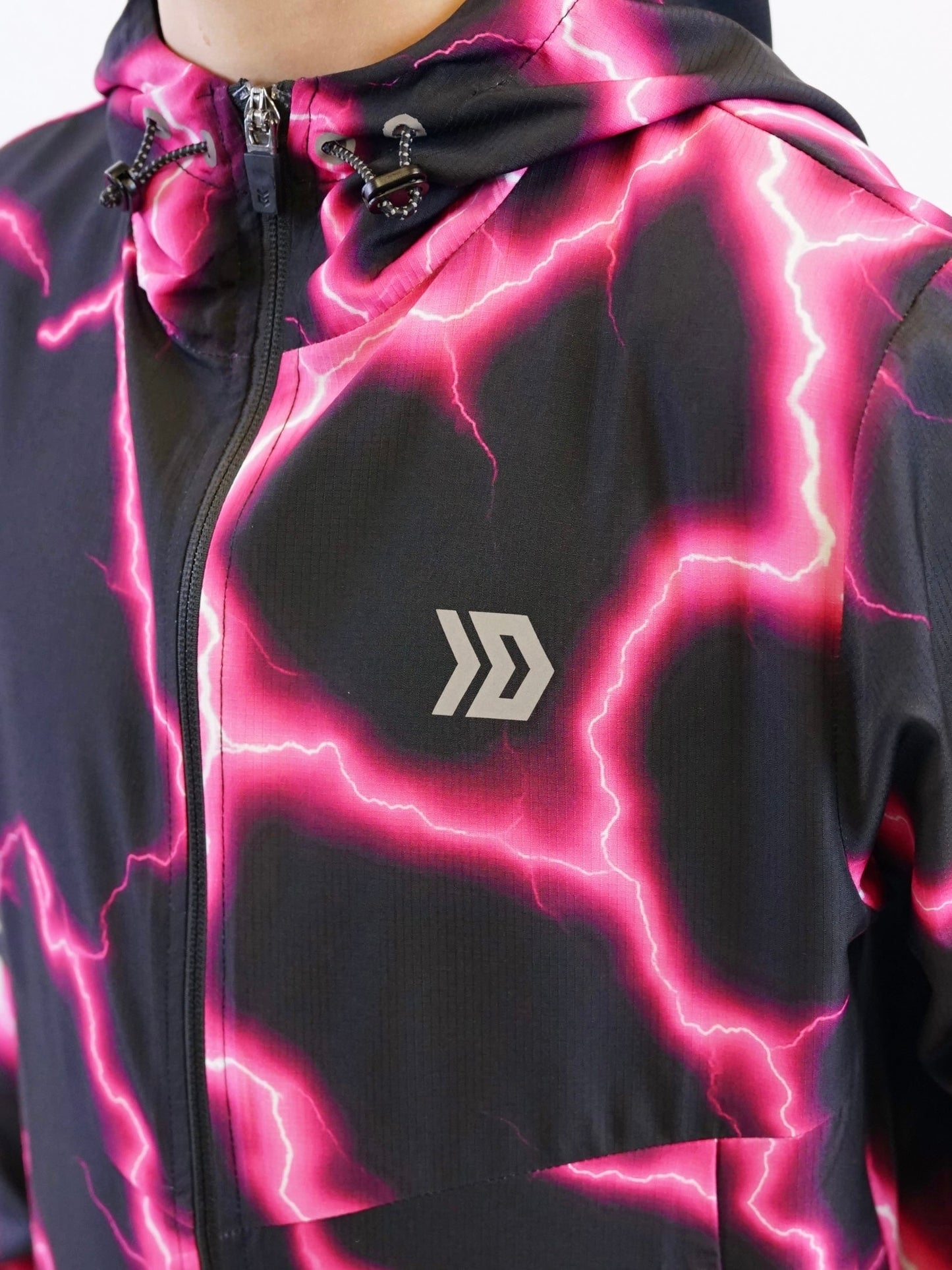 Juniors Lightning Jacket - Black / Pink