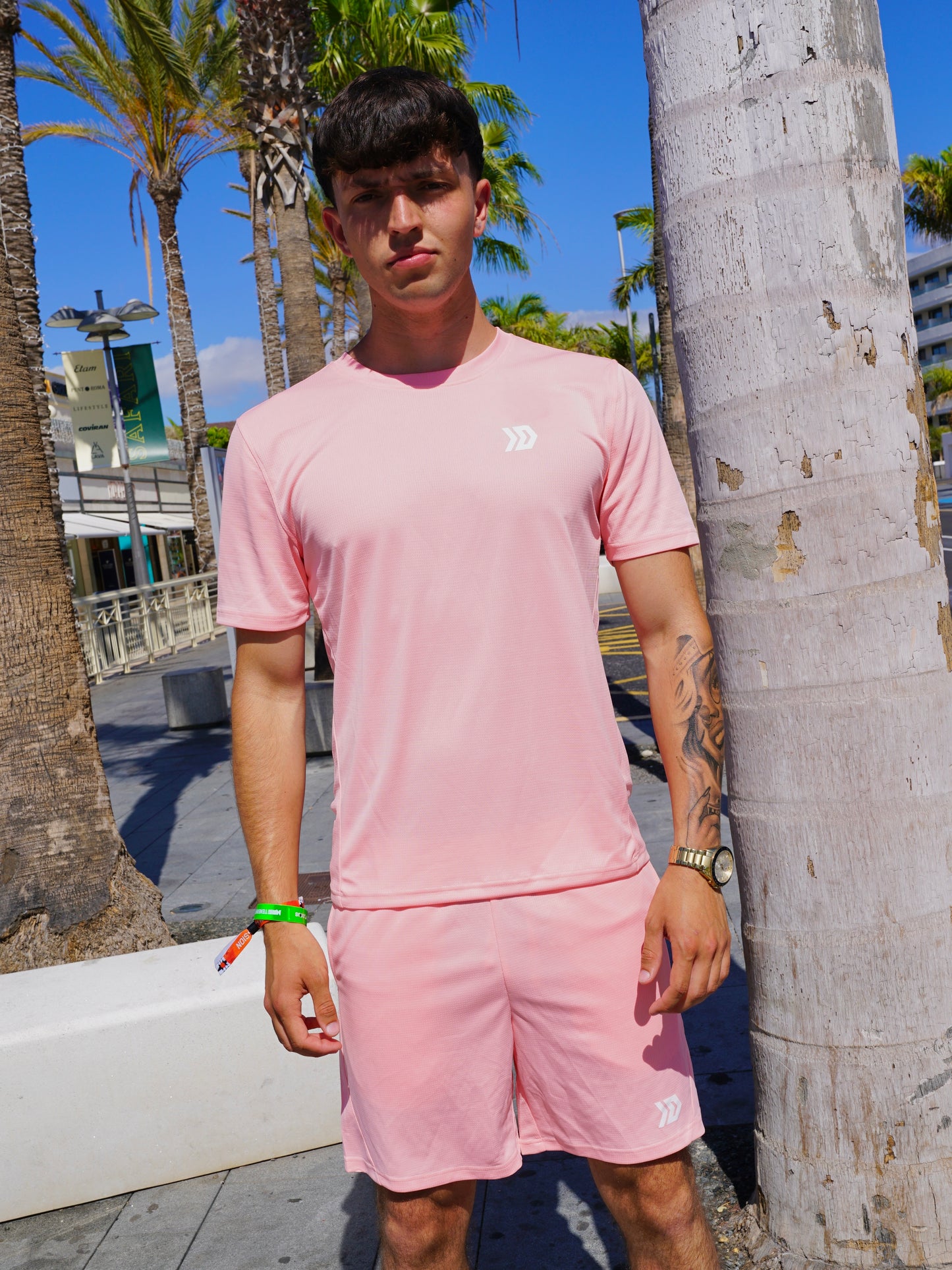 Active Tee - Pink Foam