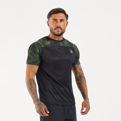 DASH Hyperweb Tee - Black / Neon