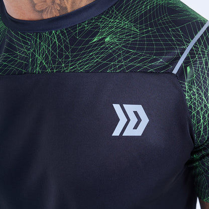 DASH Hyperweb Tee - Black / Neon