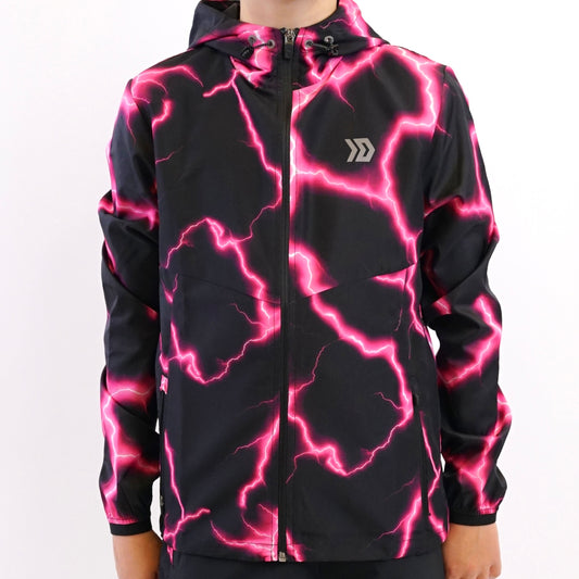 Juniors Lightning Jacket - Black / Pink