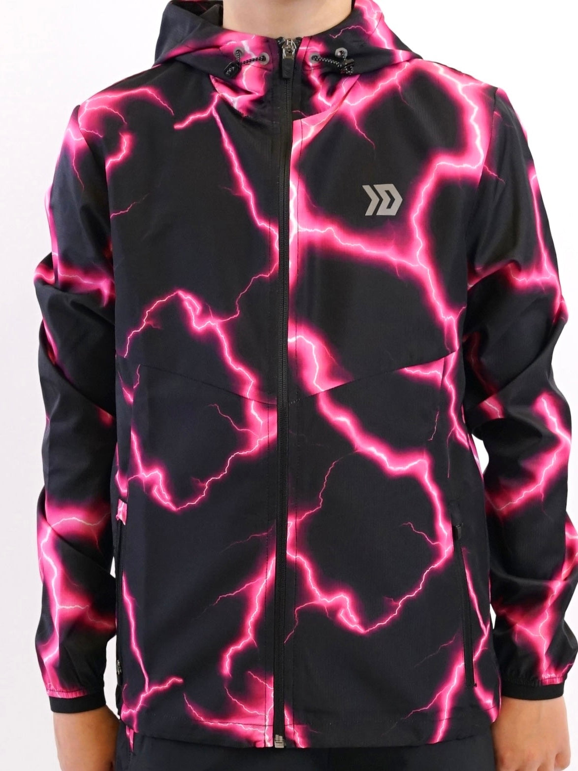 Juniors Lightning Jacket - Black / Pink