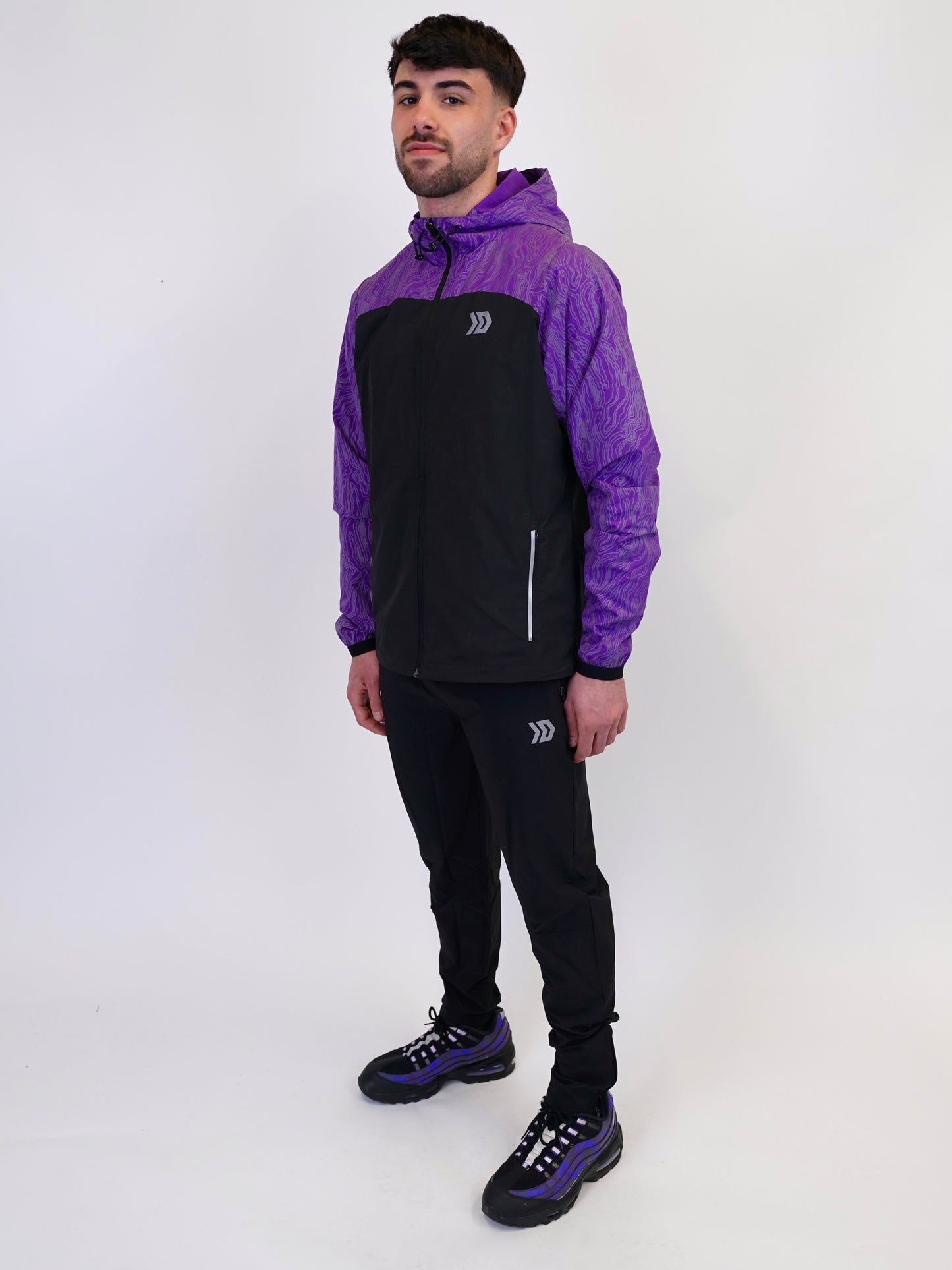 Aura Jacket - Black / Purple