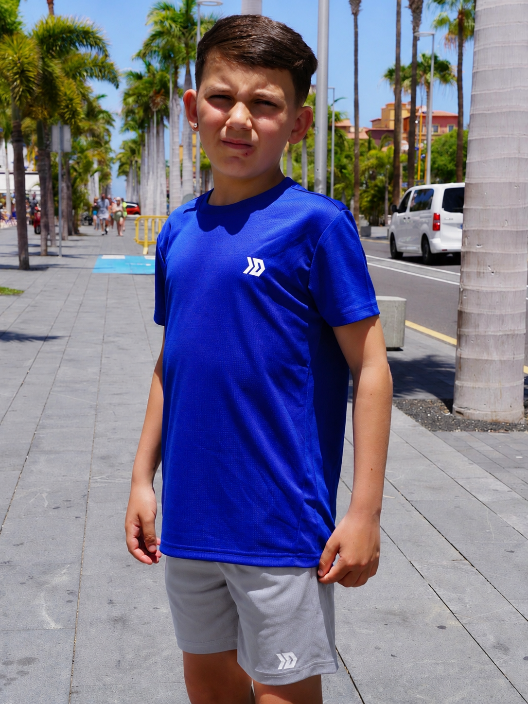 Active Set - Royal Blue / Grey (Junior)