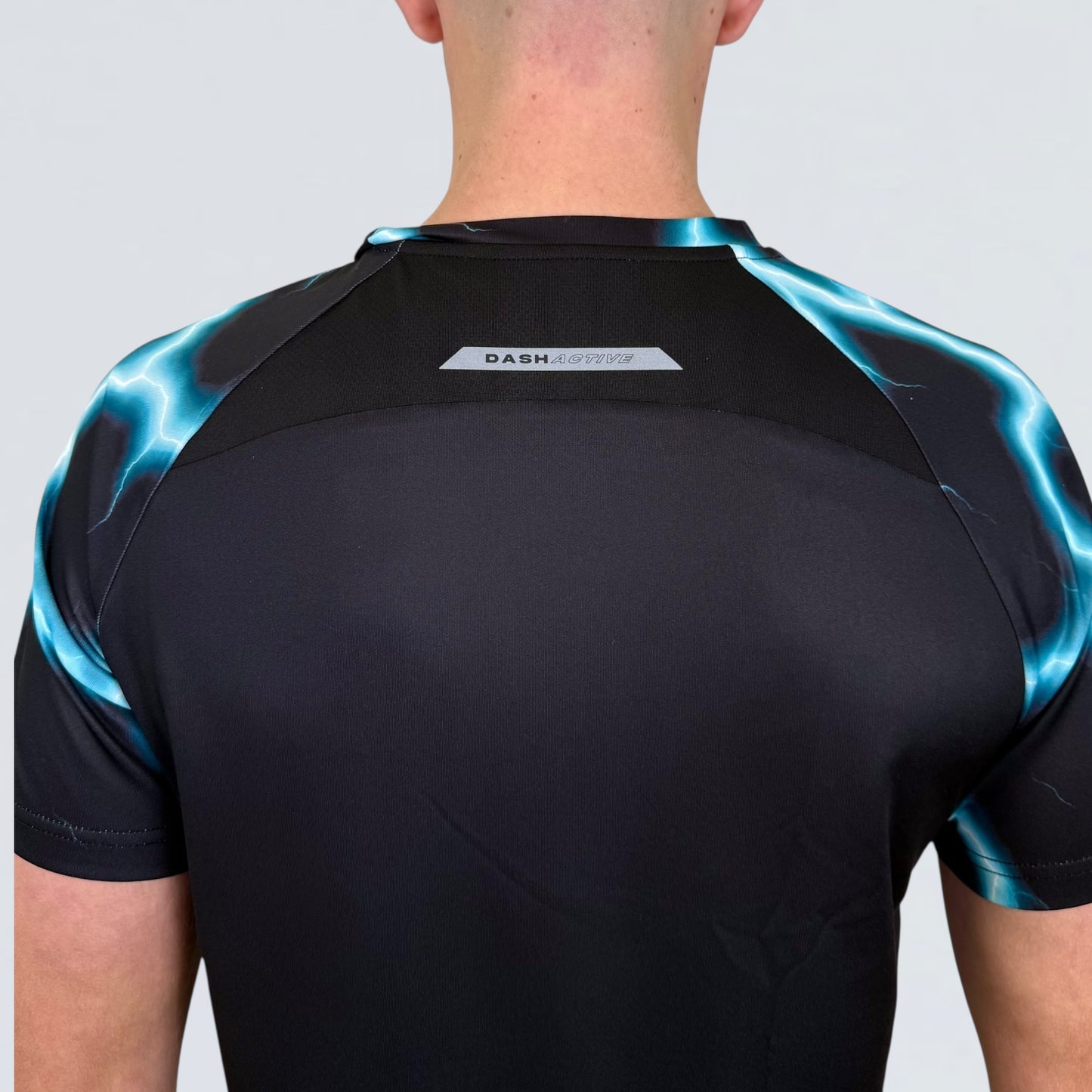Lightning T-shirt - Black / Blue