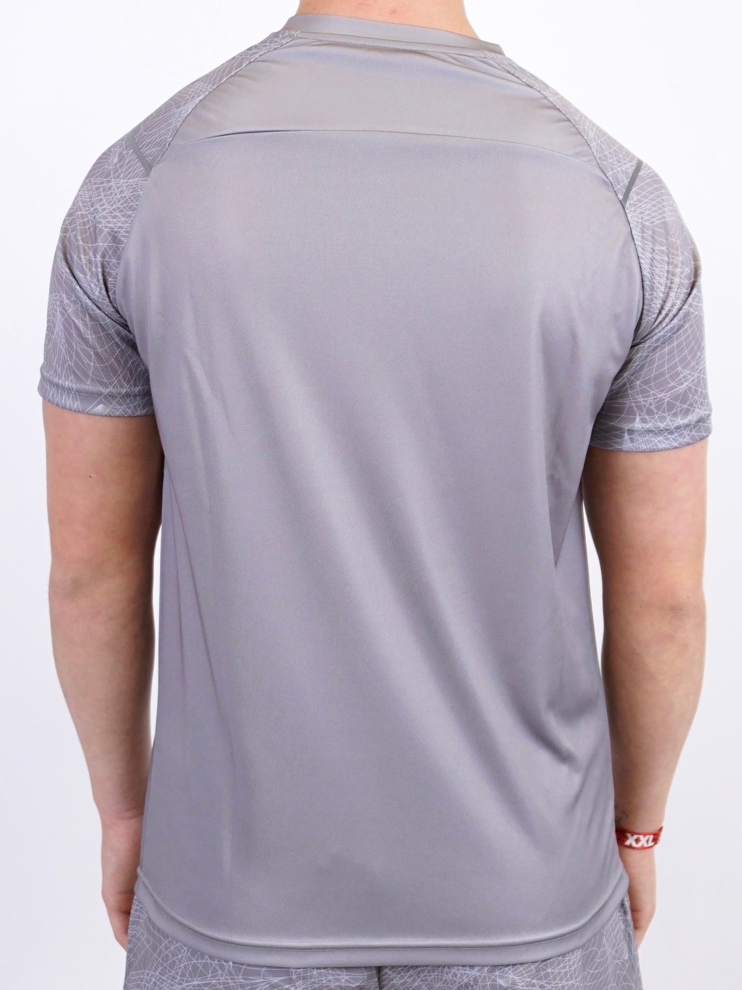 Hyperweb Tee & Shorts Set - Grey
