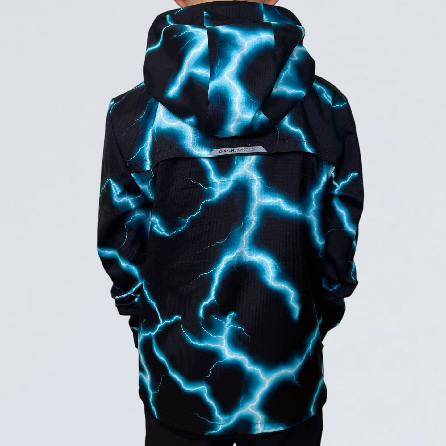 Juniors Lightning Jacket - Black / Blue