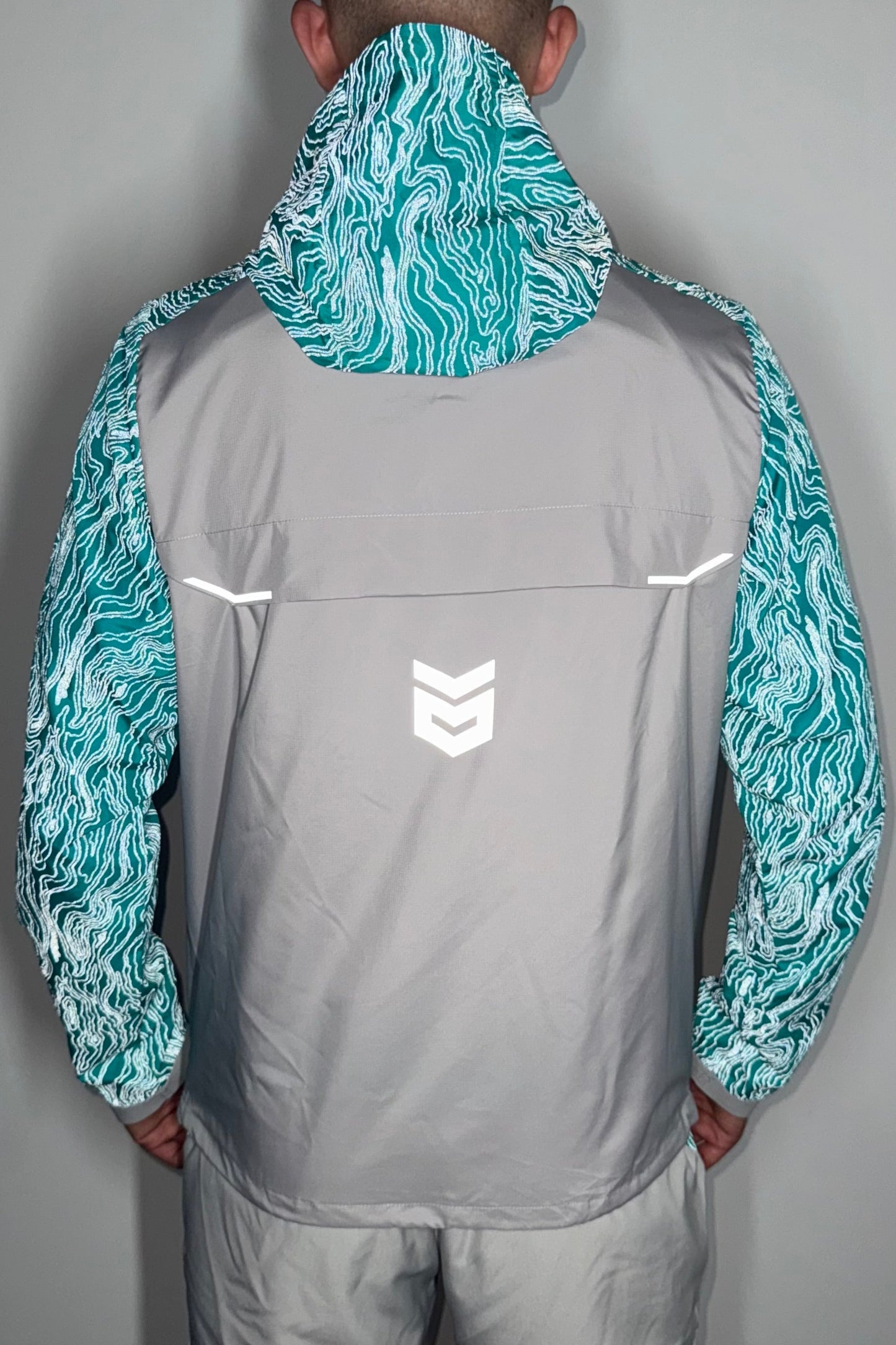Vorley Jacket - Grey/Mint