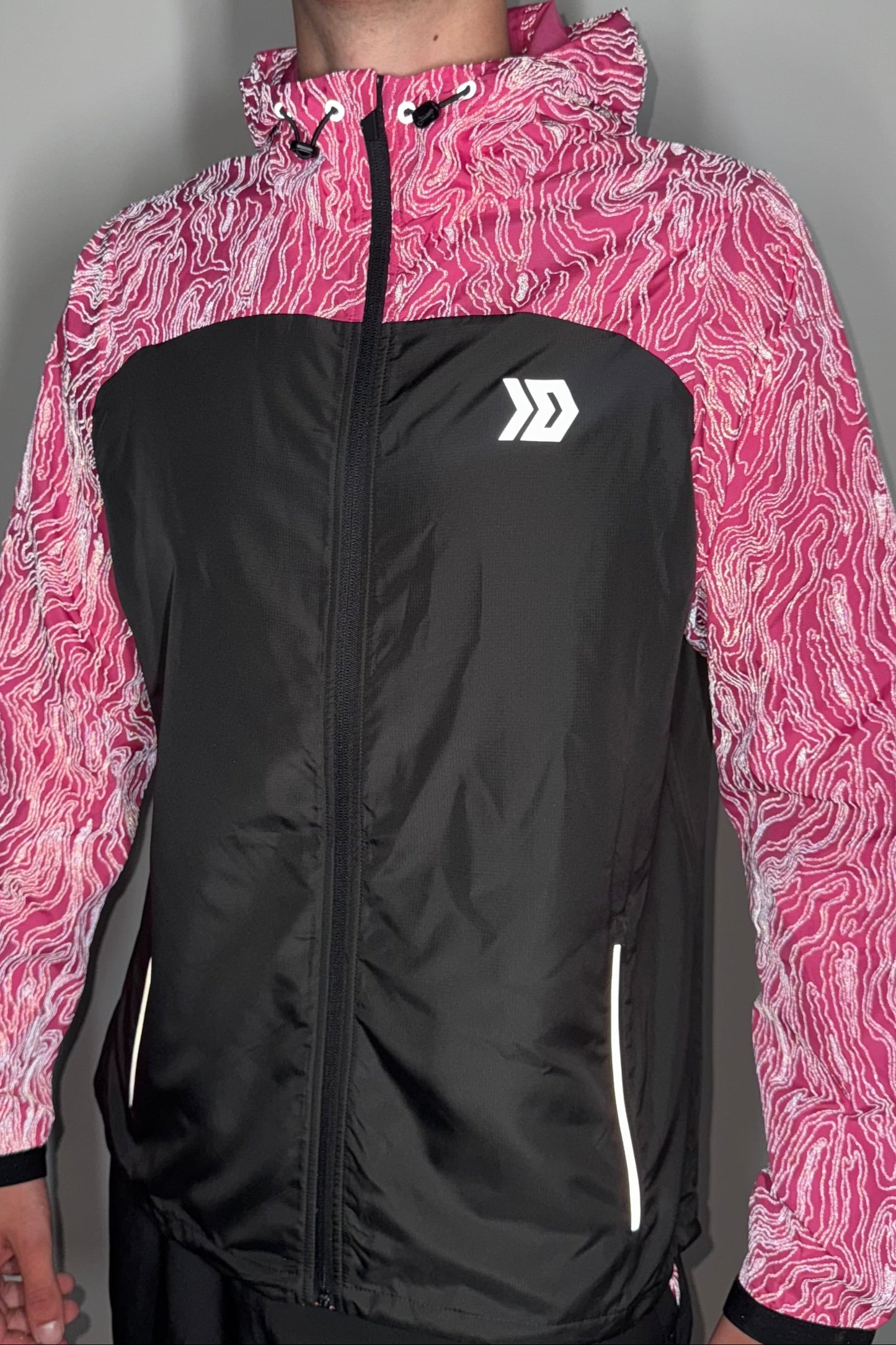 Vorley Jacket - Black/Pink