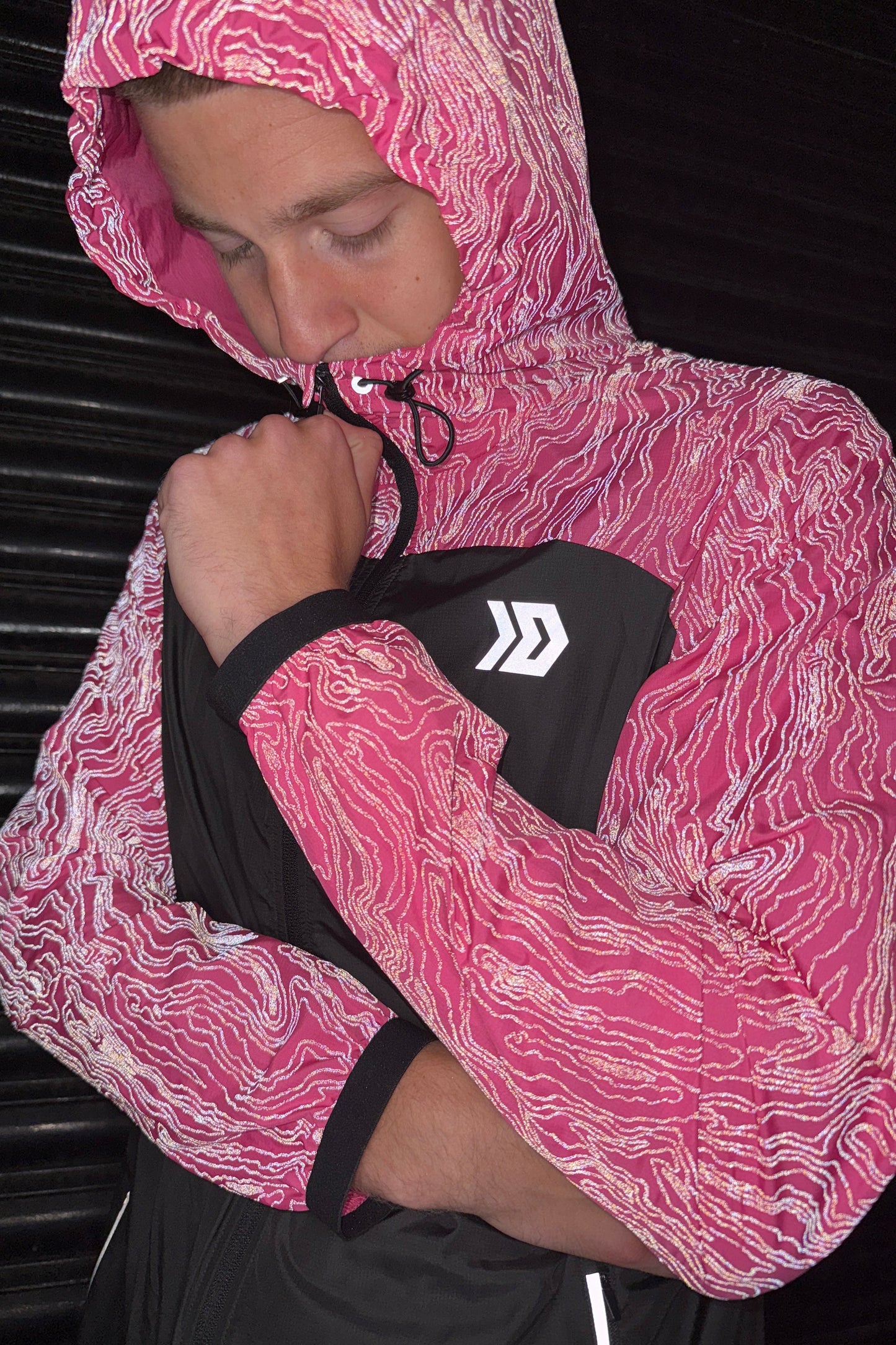 Vorley Jacket - Black/Pink