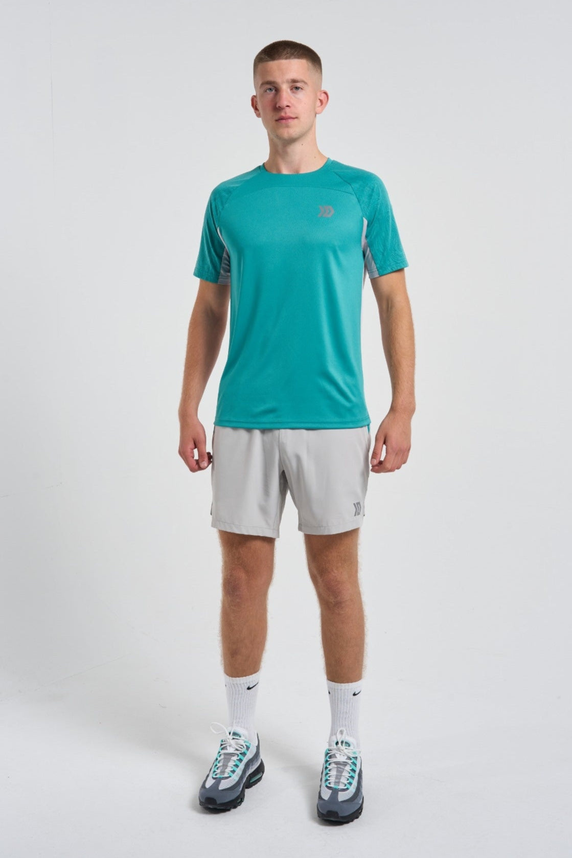 Vorley Shorts - Grey/Mint
