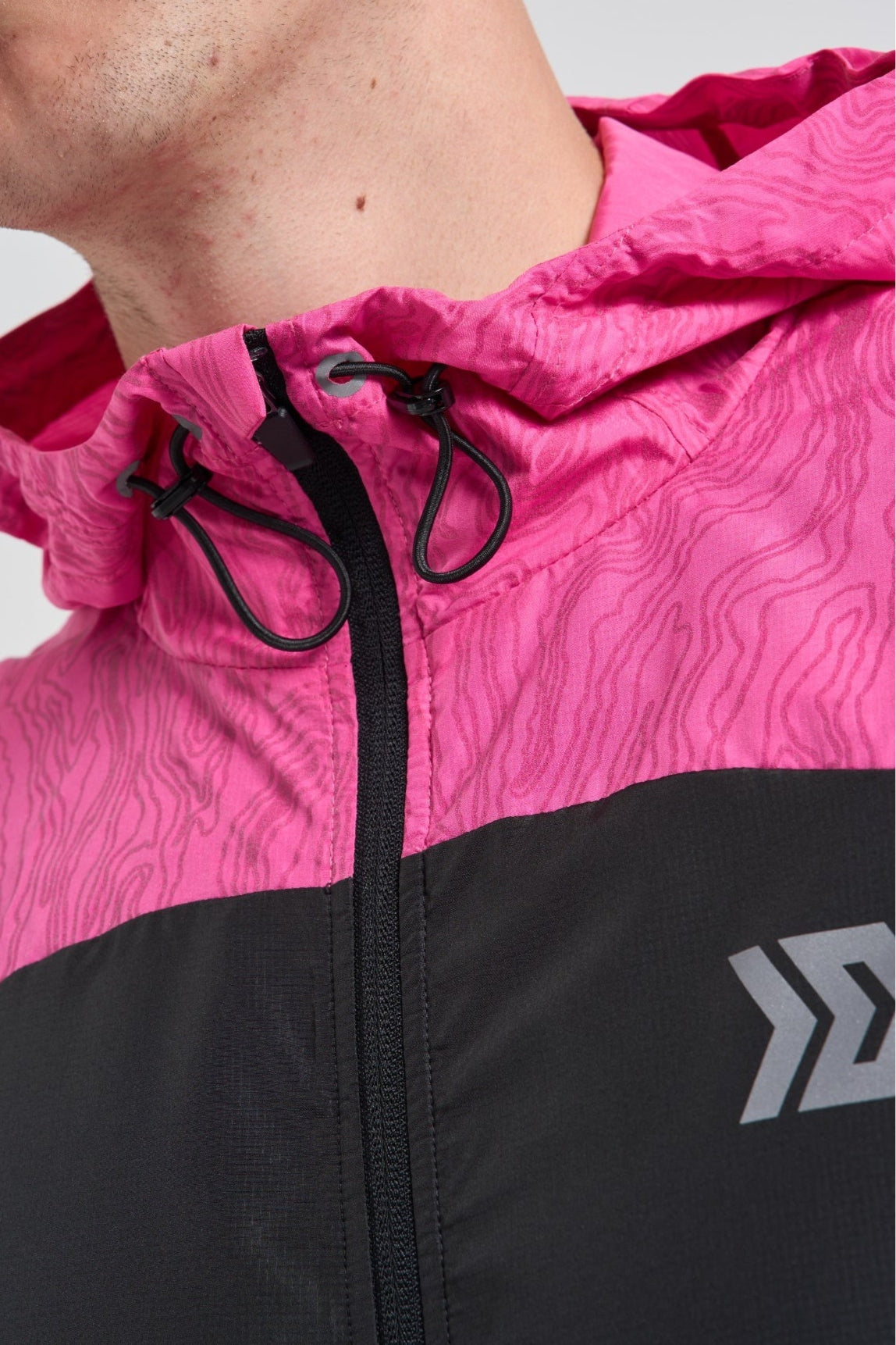 Vorley Jacket - Black/Pink
