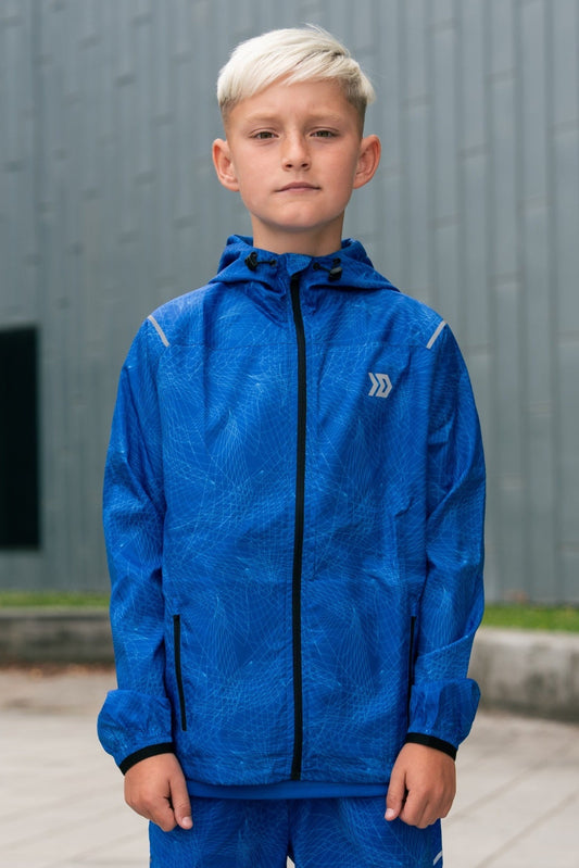 Junior Hyperweb Jacket - Royal Blue