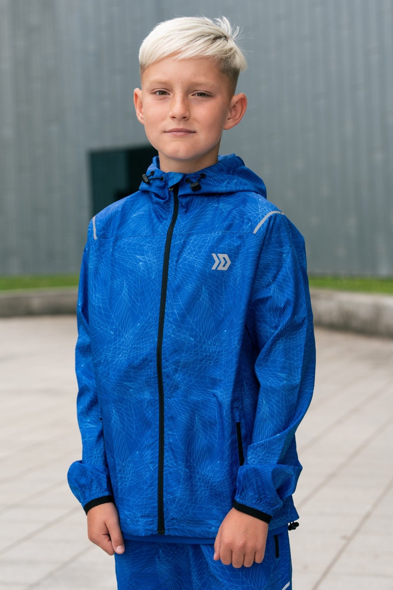 Junior Hyperweb Jacket - Royal Blue