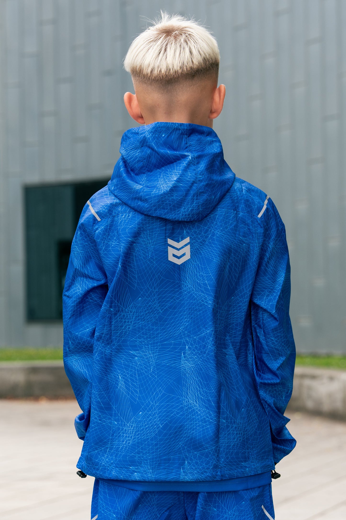 Junior Hyperweb Jacket - Royal Blue