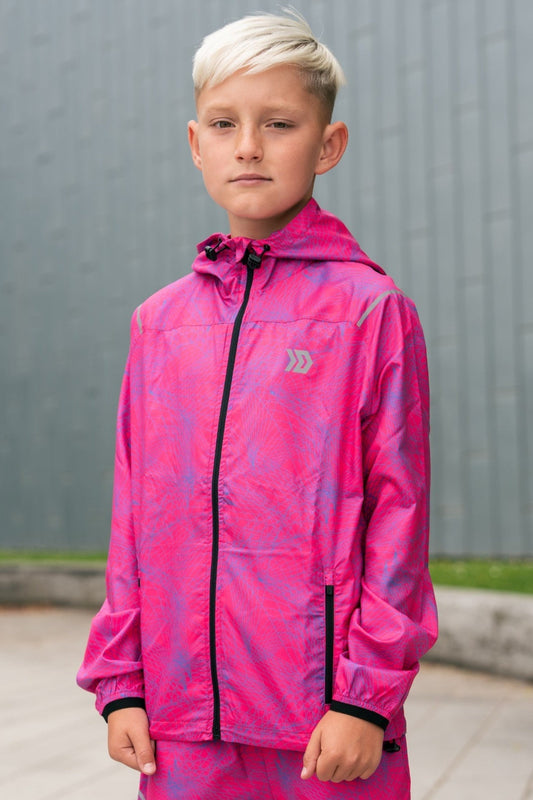 Juniors Hyperweb Jacket - Pink