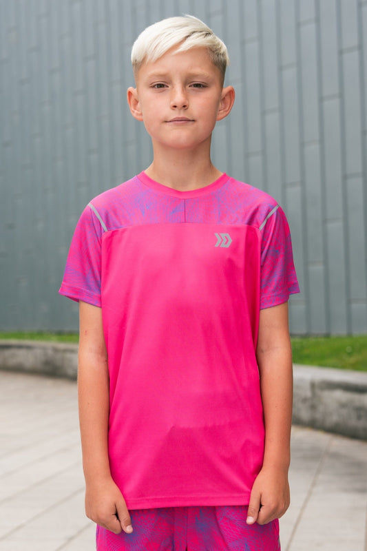 Juniors Hyperweb T-shirt - Pink