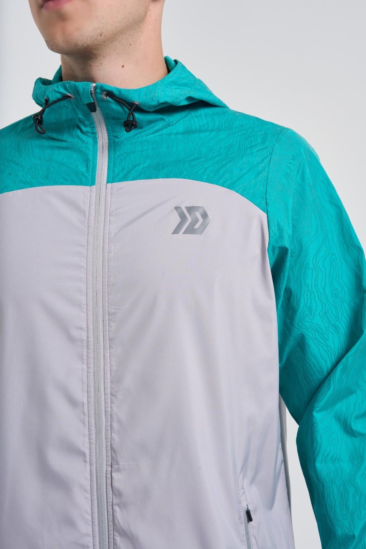 Vorley Jacket - Grey/Mint