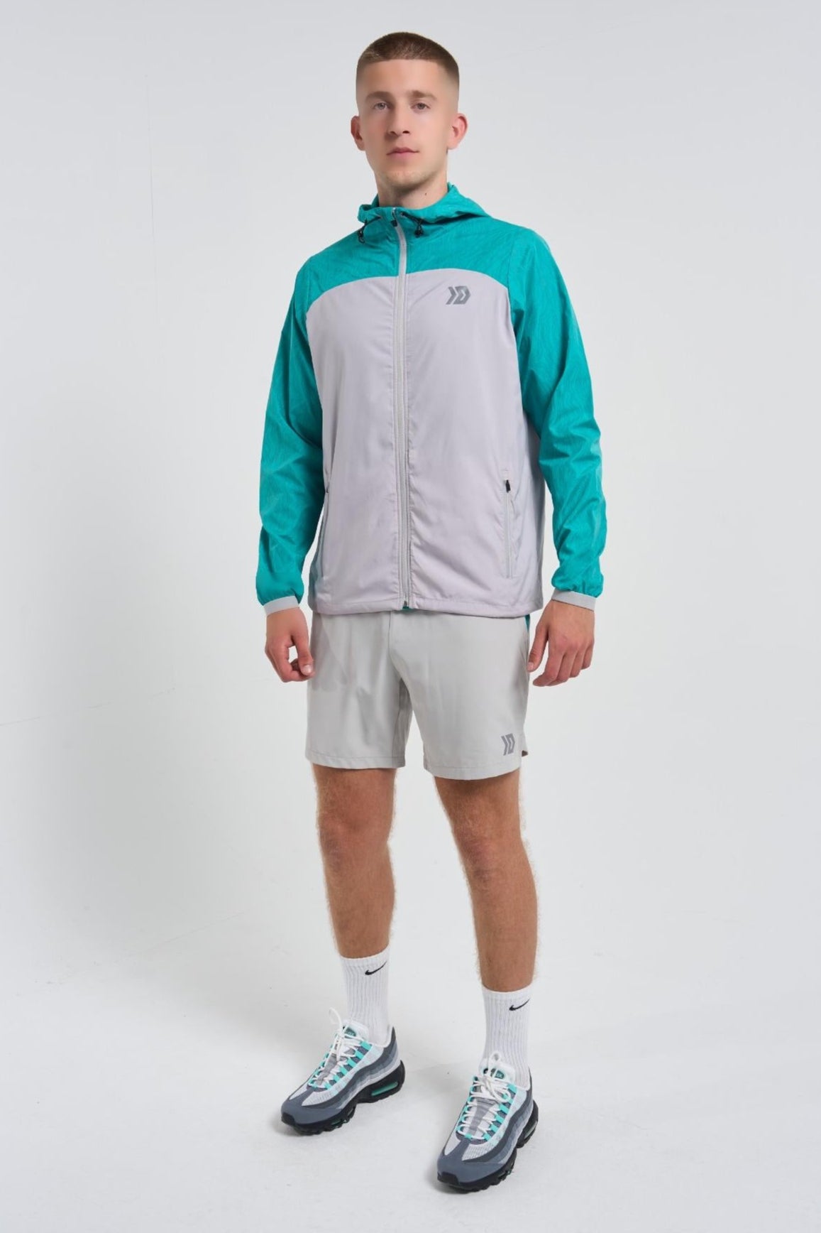 Vorley Jacket - Grey/Mint